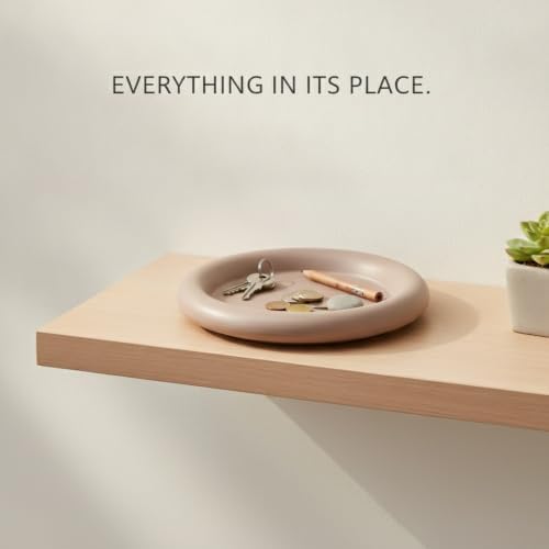 Square Storage Tray for Desk and Entryway Organization - Durable PP Catchall Dish for Keys, Coins, and Jewelry (7.5 x 7.5 Inches) - Image 3