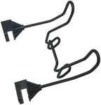 GODLIY Hard Hat Holder for Truck, Heavy-Duty Metal Car Headrest Hooks 2PCS - Image 6