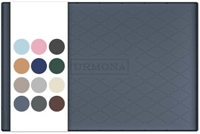URMONA Under Sink Mat 34 x 19 in, Waterproof Silicone Cabinet Protector by URMONA