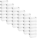 Superio 6.6 Quart Clear Plastic Storage Boxes with Lids, Stackable Organizer Containers, BPA-Free Storage Bins for Home, Office, School & Dorm, 36 Pack by Superio