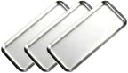 3 Pack Small Stainless Steel Tray, 8.7 Inch Mini Tray by VCREATC-VCREATEFORCUSTOMER