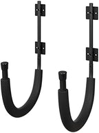 2-Pack of Kayak Storage Hook Sets - Kayak Wall Mount Hangers with 100lb Capacity Per Pair for Paddleboards, Surfboards, by RADSportz