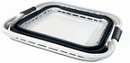 SAMMART 42L (11 Galloons) Collapsible Plastic Laundry Basket - Foldable Pop Up Storage Container/Organizer - Portable Washing Tub - Space Saving Hamper/Basket (Grey/Slate Grey) [BPA Free] - Image 7