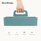 BLUE GINKGO Stackable Organizer Caddy, Long, Green, Made in Korea - Image 5