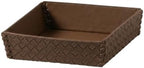 6.3 Inch Square PU Leather Catchall Tray for Keys, Jewelry & Decor - Modern Storage Organizer for Entryway, Vanity, Nightstand (1 Pack) by Unknown