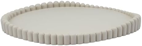 Alna Cream Catchall Tray by TOVFurniture