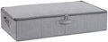 Under Bed Storage Container,Grey,23.6x11.8x5.9 Inch,1 Pack by YheenLf