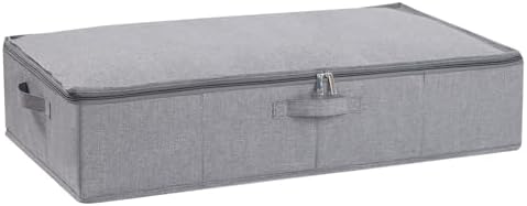 Under Bed Storage Container,Grey,23.6x11.8x5.9 Inch,1 Pack by YheenLf