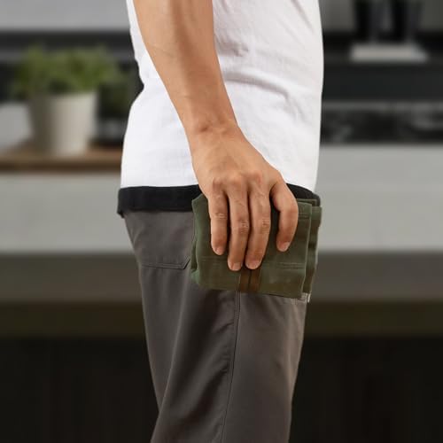 Knife Display Bag with 12 Slots Pocket Knives,Folding Knife Holder Organizer,Tactical Outdoor for EDC Mini Knife Bags,Knives Roll Collection Protector Bag - Image 5