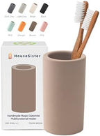 Handmade Diatomite Drying Stone Toothbrush Holder Stand (Brown) by HouseSister