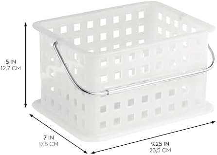 InterDesign iDesign Small Shower Caddy, Clear Frost (Pack of 9) - Image 3
