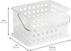 InterDesign iDesign Small Shower Caddy, Clear Frost (Pack of 9) - Image 3