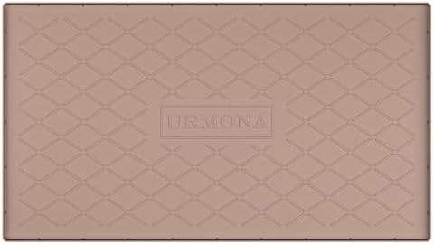 URMONA Under Sink Mat 40 x 22 in, Waterproof Silicone Cabinet Protector by URMONA