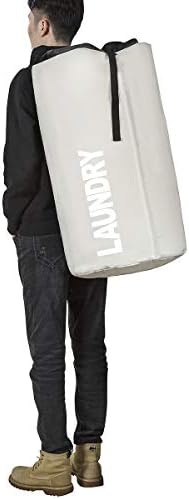 Chrislley 106L Collapsible Laundry Basket, Laundry Backpack, Laundry Bag - Image 2