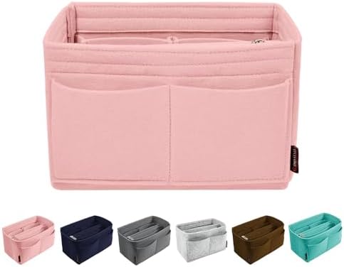 OMYSTYLE Purse Organizer Insert, Felt Tote Bag Organizer Insert with 5 Sizes, Handbag Dividers for Inside Purse, Compatible with Longchamp, Neverful, Speedy and More by OMYSTYLE