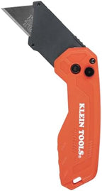 Klein Tools 44307 FLICKBLADE Folding Utility Knife, Subcompact Design with Quick-Change Triple-Ground Carbon Steel Blade, Dual Locking Positions, and Pocket Clip by Unknown