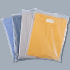 T Shirt Bags, 100PCS 9x12" Frosted Zipper Bags with Vent Hole, 3 Mil by Svaldo