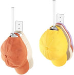 Durmmur Clear Acrylic Hat Organizer, Hat Rack for Wall,Each Holds 15 Hats by Durmmur