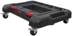 Keter Stack-n-Roll Dolly – Heavy-Duty Rolling Base Cart with Locking Wheels | Modular Mobile Workstation & Tool Storage Platform | Durable, Easy-Glide Design for Garage, Jobsite & Workshop by Unknown