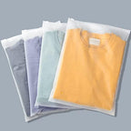 Plastic Bags for Hoodies, 100 Pcs 14x18 Inch Frosted Plastic Zip Bags for Clothes Business Selling Shipping, with Vent Hole & Resealable Ziplock, 3 Mil by Svaldo