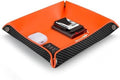 Valet Tray Organizer with Carbon Fiber Style Texture by Carbon+Zone