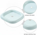 Square Storage Tray for Desk and Entryway Organization - Durable PP Catchall Dish for Keys, Coins, and Jewelry (7.5 x 7.5 Inches) - Image 6