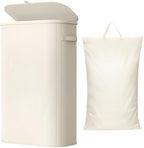 Lifewit Slim Laundry Basket with Lid and Removable Bag, 65L, White by Lifewit