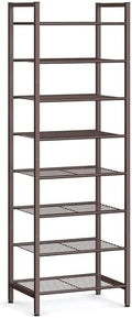 SONGMICS 8-Tier Metal Shoe Rack, Vertical Shelf, Holds up to 18 Pairs by Unknown