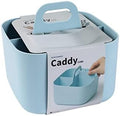 BLUE GINKGO Stackable Organizer Caddy, Square, Blue, Made in Korea by BLUEGINKGO