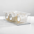 iDesign Stackable Storage Bin, Set of 4, Clear - Image 6