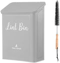 Magnetic Lint Bin for Laundry Room Organization and Storage,Light Grey by SUBEKYU