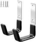 GeeWatom Heavy Duty Steel Garage Hooks,Garage Storage Utility Hooks,Anti-Slip Garage Hooks,Garage Garden Tool Organizer,Steel Wall Mount Hooks, Garden Hose Hanger, Garden J Hooks (Small-2PC) by GeeWatom