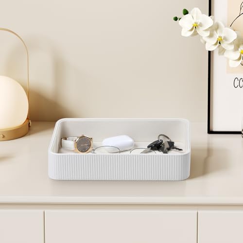 Valet Tray Organizer Bedside Nightstand Organizer Desk CatchallTray - Image 6