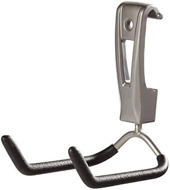 Rubbermaid Fasttrack Wall Mounted Garage Storage Utility Multi Hook for Tools, Chairs, Hose, Equipment, and Other Items, Supports 25 Lbs Each (6 Pack) - Image 2