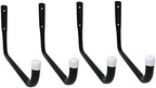 Shepherd Hardware 8091E Heavy Duty Steel 10-Inch Garage Storage Utility Hooks, 4 Pack, Black - Image 5