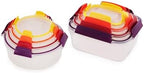 Joseph Joseph Nest Lock 16-piece Plastic BPA Free Food Storage Container Set with Lockable Airtight Leakproof Lids - Multicolor by Unknown