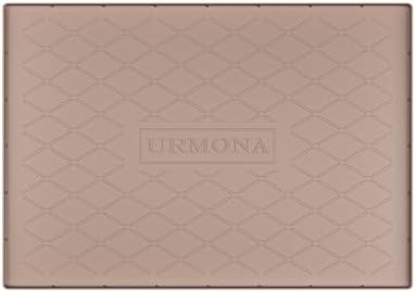 URMONA Under Sink Mat 31 x 19 in, Waterproof Silicone Cabinet Protector by URMONA