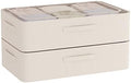 CYhom Under Bed Storage Bins Frame Storage Box Oxford Fabric Sturdy Underbed Container Foldable Stackable Large Capacity Clothes Organizer by CYhom