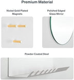 Key Holder Wall Mount and Mail Organizer - Hide Your Mail with a Modern and Minimal Look (White) - Image 5