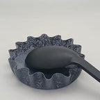 Andreas Silicone LP5-431 Scroll Grey 5" Lillie Pad - Image 4
