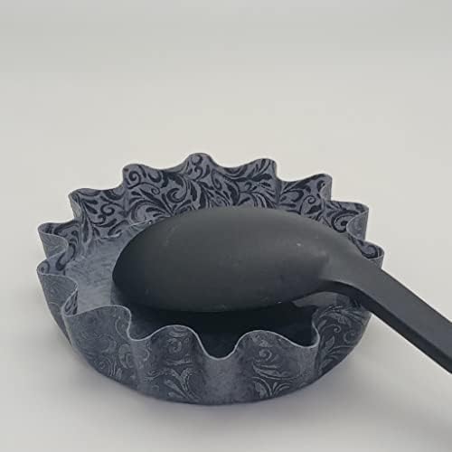 Andreas Silicone LP5-431 Scroll Grey 5" Lillie Pad - Image 4