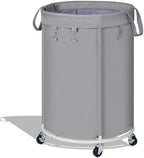150L Large Capacity Rolling Laundry Basket Hamper with Wheels, Clothes hamper and Removable Bag for Home, Laundry Room, Bedroom, Bathroom, Apartment, Dorm by Nyamofly