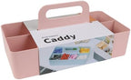 BLUE GINKGO Stackable Organizer Caddy, Long, Pink, Made in Korea by BLUEGINKGO