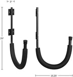 2-Pack of Kayak Storage Hook Sets - Kayak Wall Mount Hangers with 100lb Capacity Per Pair for Paddleboards, Surfboards, - Image 2