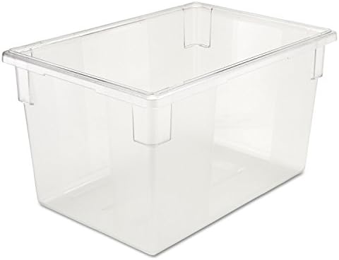 Rubbermaid Commercial Products-Food Storage Box/Tote, 21.5 Gallon, Clear, for Restaurant/Kitchen/Cafeteria by RubbermaidCommercialProducts