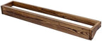 MyGift 30 Inch Rustic Burnt Wood Wall Shoe Rack Set of 4 Holds 12 Pairs - Image 7