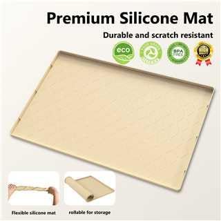 MateeyLife Silicone Waterproof Mat for Dog & Cat Food Mat 19"X12" - Image 2