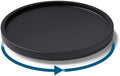 VERTORGAN Lazy Susan Bamboo Organizer for Kitchen,Cabinet,Small(Black) by VERTORGAN