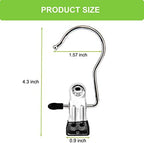 Laundry Hooks Hanging Clips Clothes Pins Closet Hanger Organizer Clamps Socks Towel Clips Heavy Duty Clothespins Bulk Hanger Clips for Closet Travel Pants Socks Handbags, 90 Pack - Image 2