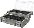 18" Cantilever Tool Box Organizer, Olive Green Heavy-Duty Tool Storage Box by Unknown